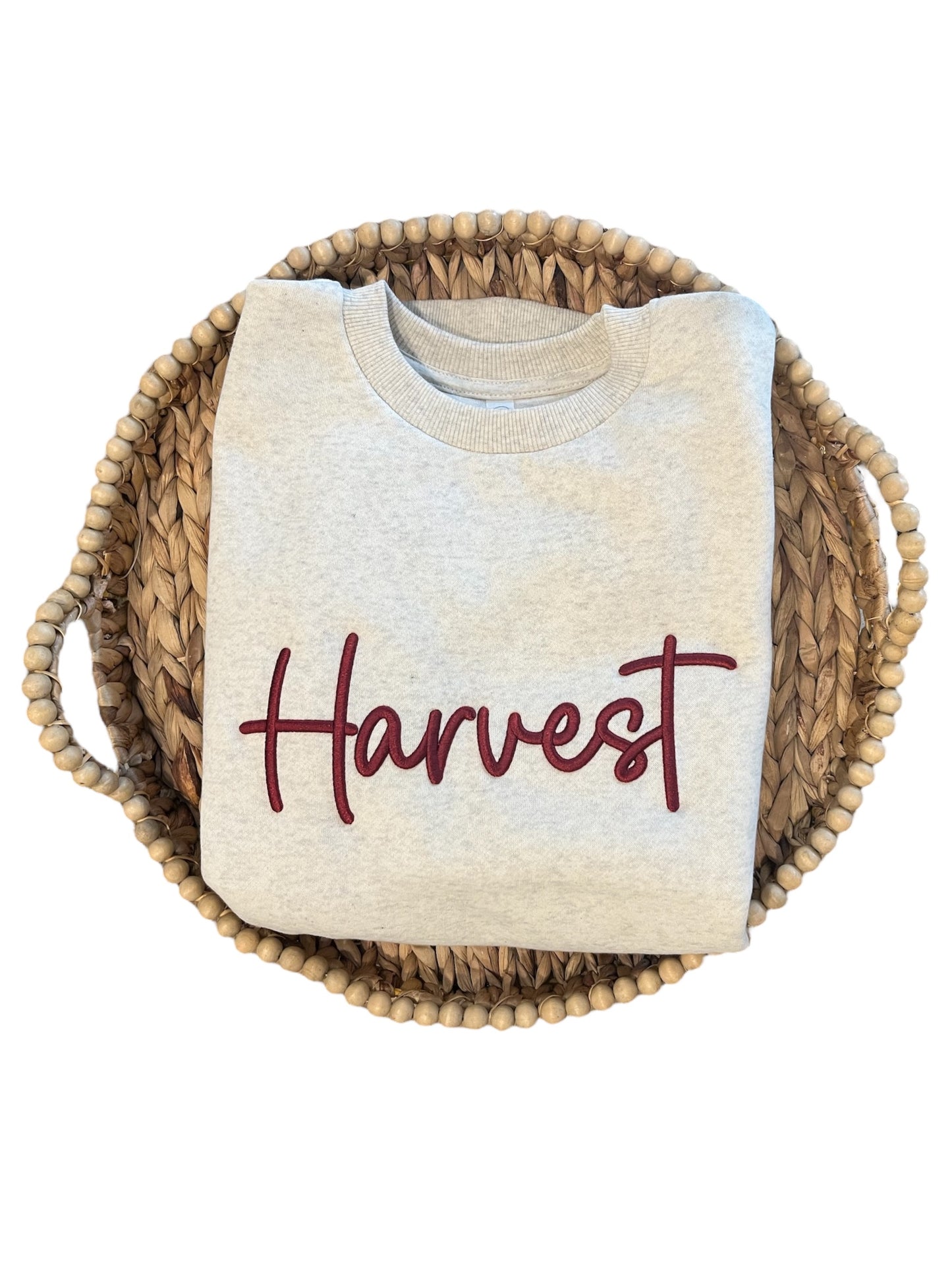 3D Embroidered Sweatshirt HARVEST