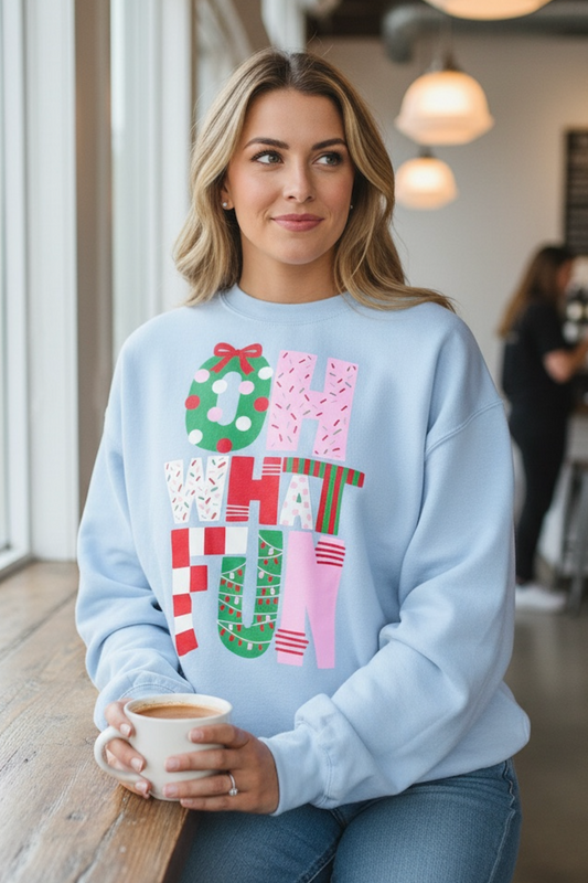 Oh What Fun- Crew Neck